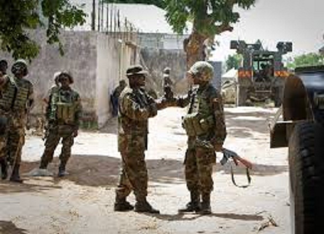 Genocide district Marka is gathered enough.