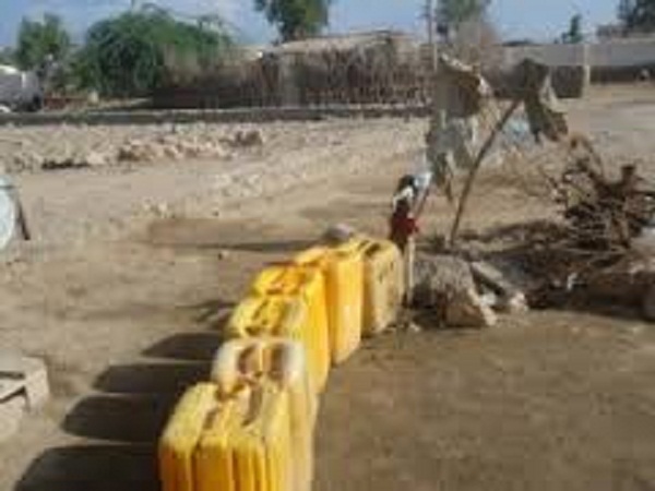 Acute water shortage in Hafuun.