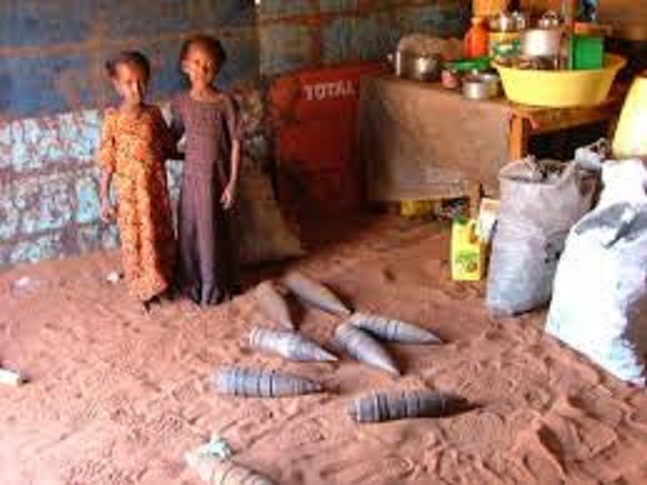 Children feared loss of mine residues.