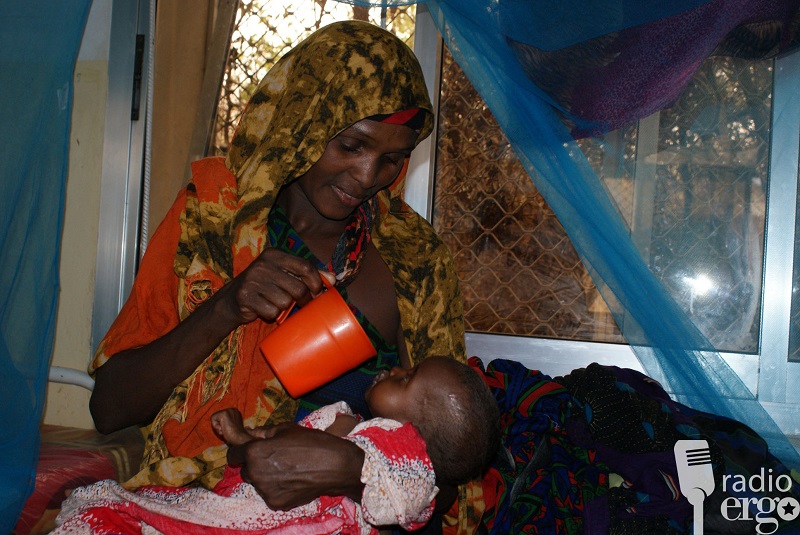 MALNOURISHED CHILDREN TURNED AWAY FROM CLINIC IN BESIEGED QANSADHERE