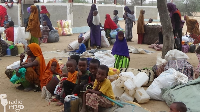 SOMALI REFUGEES ON THEIR WAY HOME FRUSTRATED AT BEING TURNED BACK TO KENYAN CAMPS